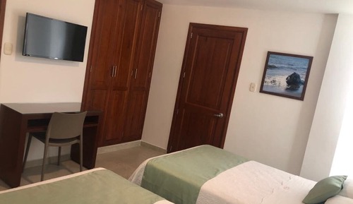 Habitación con 2 camas individuales