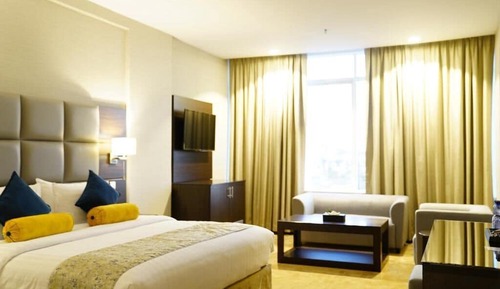 Habitación Premier, 1 cama de matrimonio, vistas a la ciudad