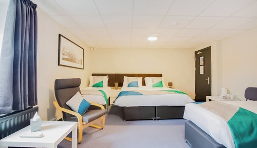 Habitación cuádruple estándar