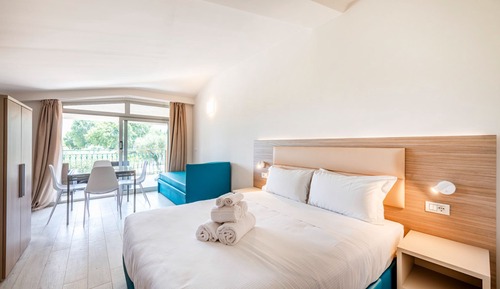 Apartamento ejecutivo, 1 habitación, terraza, vistas parciales al lago (Pet Friendly)