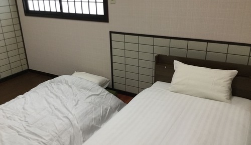 Habitación con 2 camas individuales, 2 camas individuales (without bath)