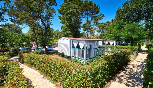 Casa móvil, 2 habitaciones, acceso a la piscina