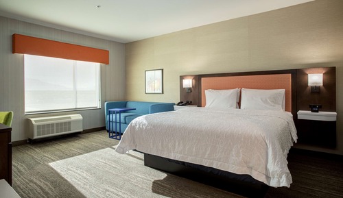 Habitación, 1 cama de matrimonio grande, accesible para personas con discapacidad, bañera