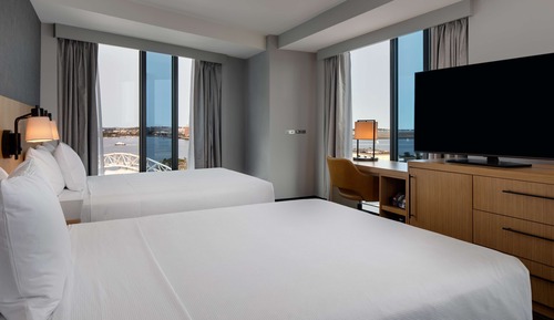 Habitación, 2 camas de matrimonio