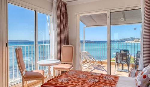 Suite junior, balcón, vistas al mar