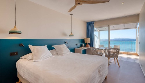 Suite, 2 habitaciones, cocina básica, vistas al mar