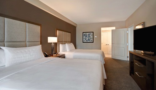 Suite, 2 camas de matrimonio, accesible para personas con discapacidad, bañera