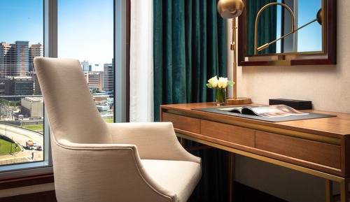 Estudio Deluxe, 1 cama de matrimonio grande, bañera (Mobility & Hearing)