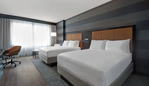 Habitación estándar, 2 camas de matrimonio
