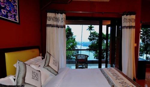 Habitación, 1 habitación, piscina privada, vistas al jardín