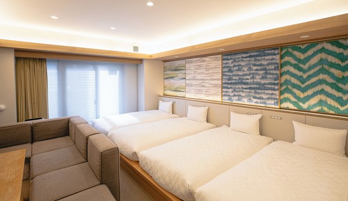 Habitación cuádruple Deluxe