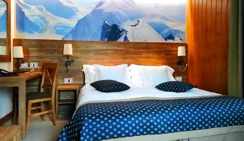 Habitación con 1 cama doble o 2 individuales