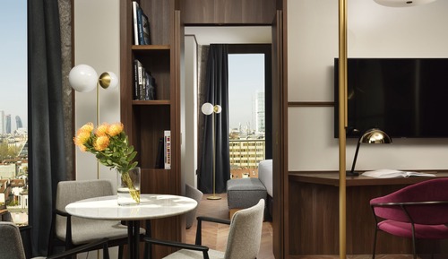 Suite, 1 cama doble con sofá cama (with View)