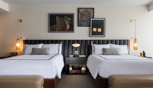 Habitación, 2 camas de matrimonio