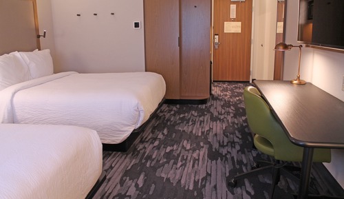 Habitación, 2 camas de matrimonio (Mobility/Hearing Accessible, Tub)