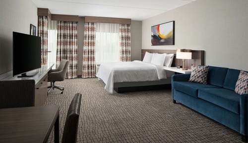 Habitación, 1 cama de matrimonio grande, cocina básica