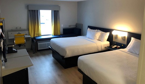 Habitación, 2 camas de matrimonio, no fumadores