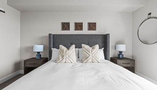 Habitación de lujo, varias camas