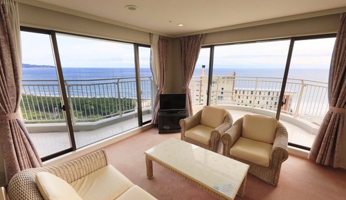 Habitación estándar, no fumadores, vistas al mar (Japanese Western Style)