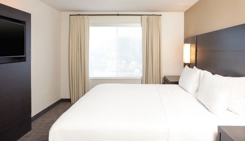 Suite, 1 cama de matrimonio grande con sofá cama