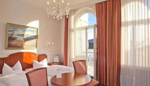 Habitación doble, balcón