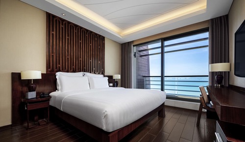 Suite Deluxe, 3 habitaciones, cocina, vistas al mar