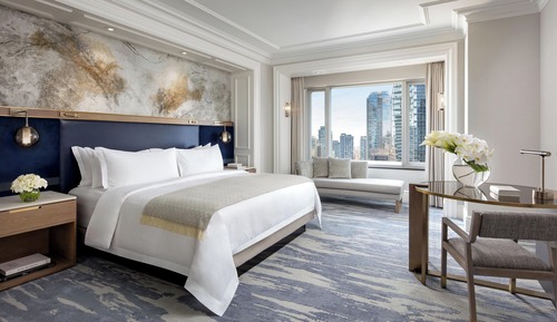 Habitación Deluxe, 1 cama de matrimonio grande, no fumadores, vistas a la ciudad