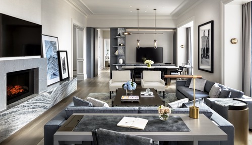 Suite, 2 habitaciones, no fumadores, vistas a la ciudad