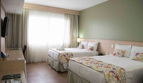 Habitación superior, 2 camas de matrimonio