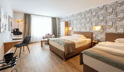 Habitación estándar, 2 camas de matrimonio