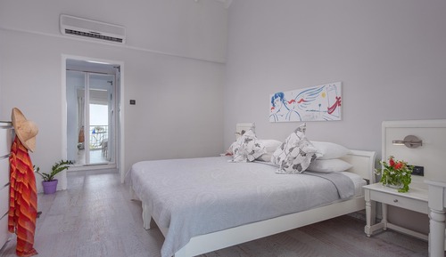 Habitación estándar, vistas parciales al mar