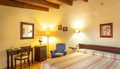 Habitación doble superior, balcón, vistas al jardín