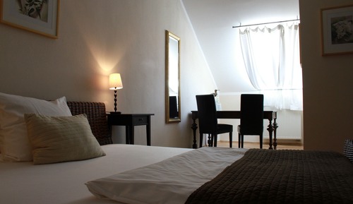 Habitación Confort doble de uso individual, vistas al patio