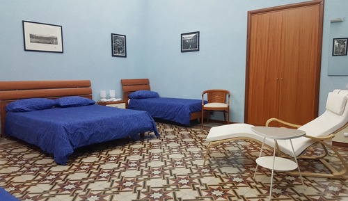 Habitación cuádruple Confort, balcón, vistas a la ciudad