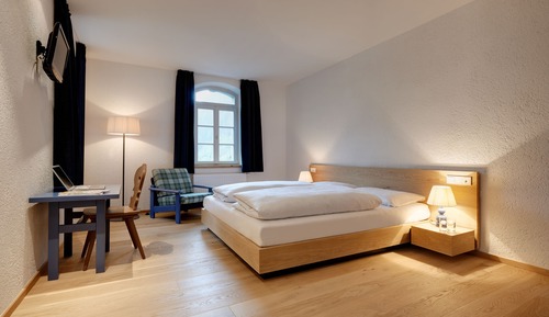 Habitación doble, baño privado