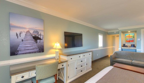 Habitación estándar, 1 cama de matrimonio grande con sofá cama, en una planta alta