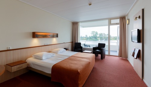 Habitación clásica con 2 camas individuales, vistas al lago