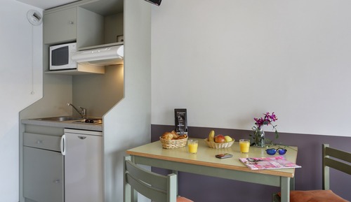 Studio 6 personnes avec coin nuit