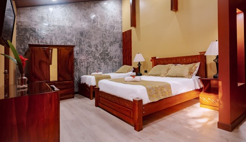 Habitación estándar (1 Queen and 1 Single Beds)