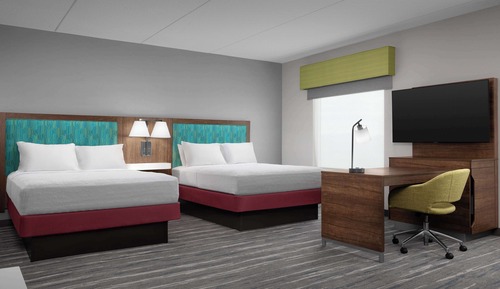 Suite estudio, varias camas (2 Queen Beds w/Sofa-Bed, Hearing Acc)