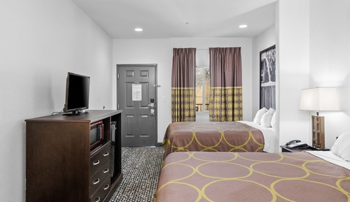 Habitación, 2 camas de matrimonio, accesible para personas con discapacidad (Mobility Accessible)