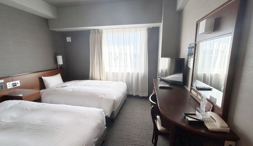 Habitación con 2 camas individuales, fumadores