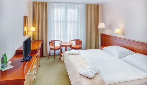 Habitación con 1 cama doble o 2 individuales