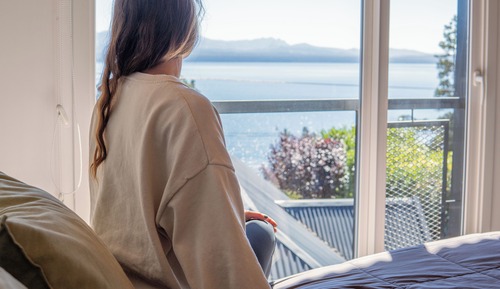 Habitación doble superior, vistas al lago