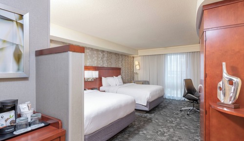 Habitación, 2 camas de matrimonio, no fumadores