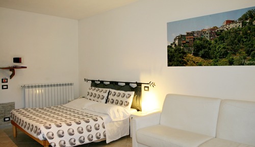 Estudio estándar, 1 cama de matrimonio, cocina básica