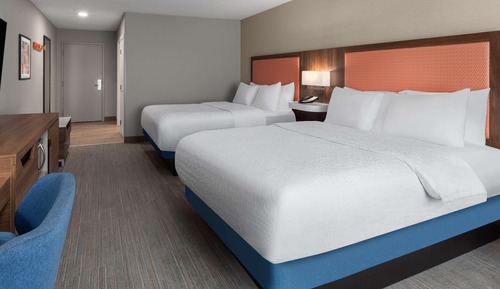 Habitación, 2 camas de matrimonio, no fumadores