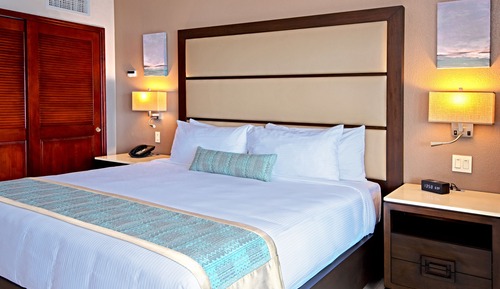 Suite junior, 1 cama de matrimonio grande, cocina básica, frente al mar