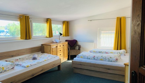 Suite estudio, 2 habitaciones, vistas al jardín