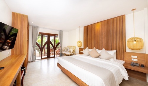 Suite, Garden View Double Bed  